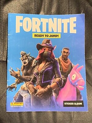 2019 Panini Fortnite Ready to Jump! Blank Sticker Album - Never Used