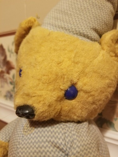Old Rare Vintage Nickerbocker Teddy Bear Toy Doll