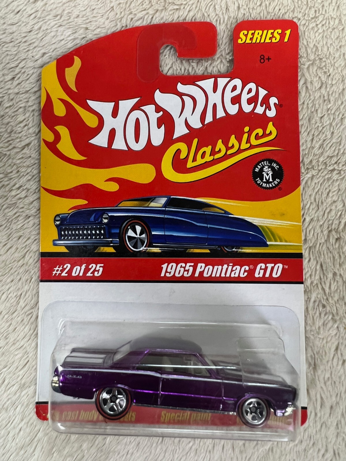 🔥🔥🔥🔥Hot Wheels Classics Series 1 1965 Pontiac GTO 1/64