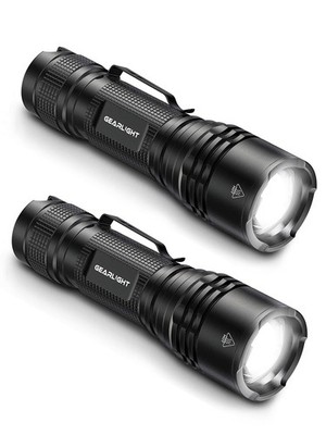 GearLight LED Tactical Flashlights High Lumens - Mini Flashlig...