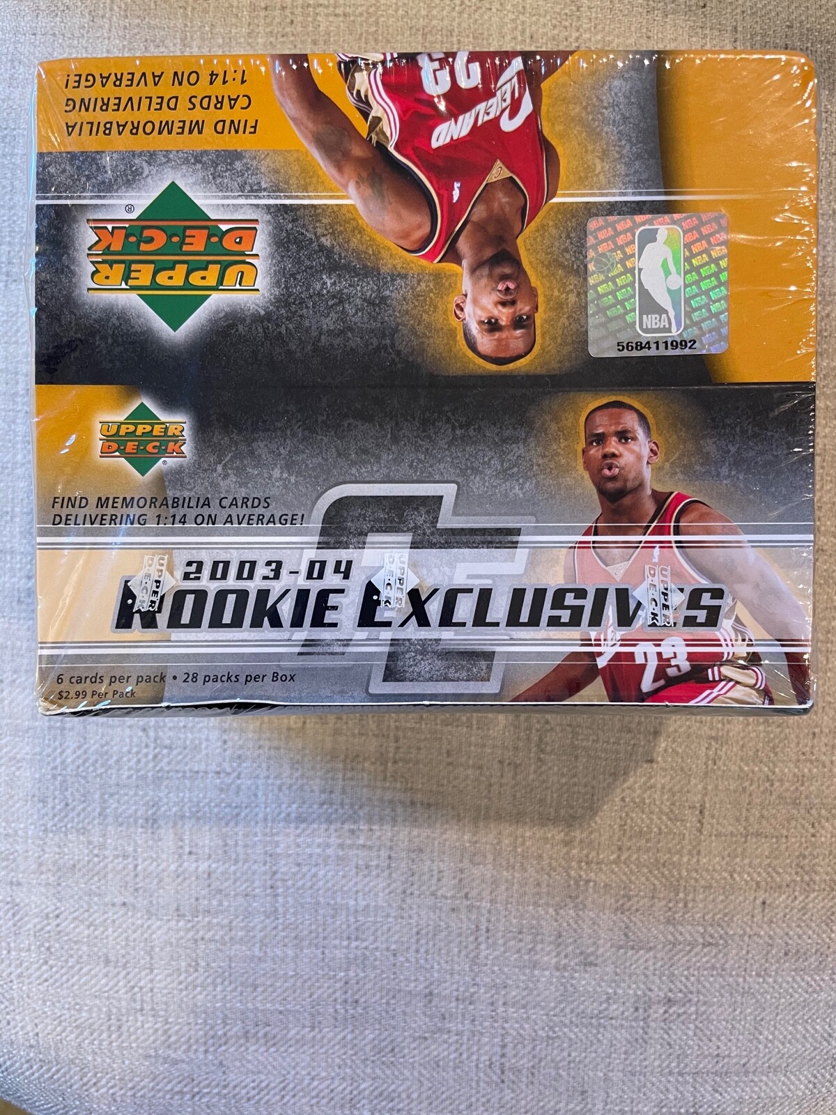 Upper Deck MVP 2003-04 LeBron James Rookie #201 Cleveland