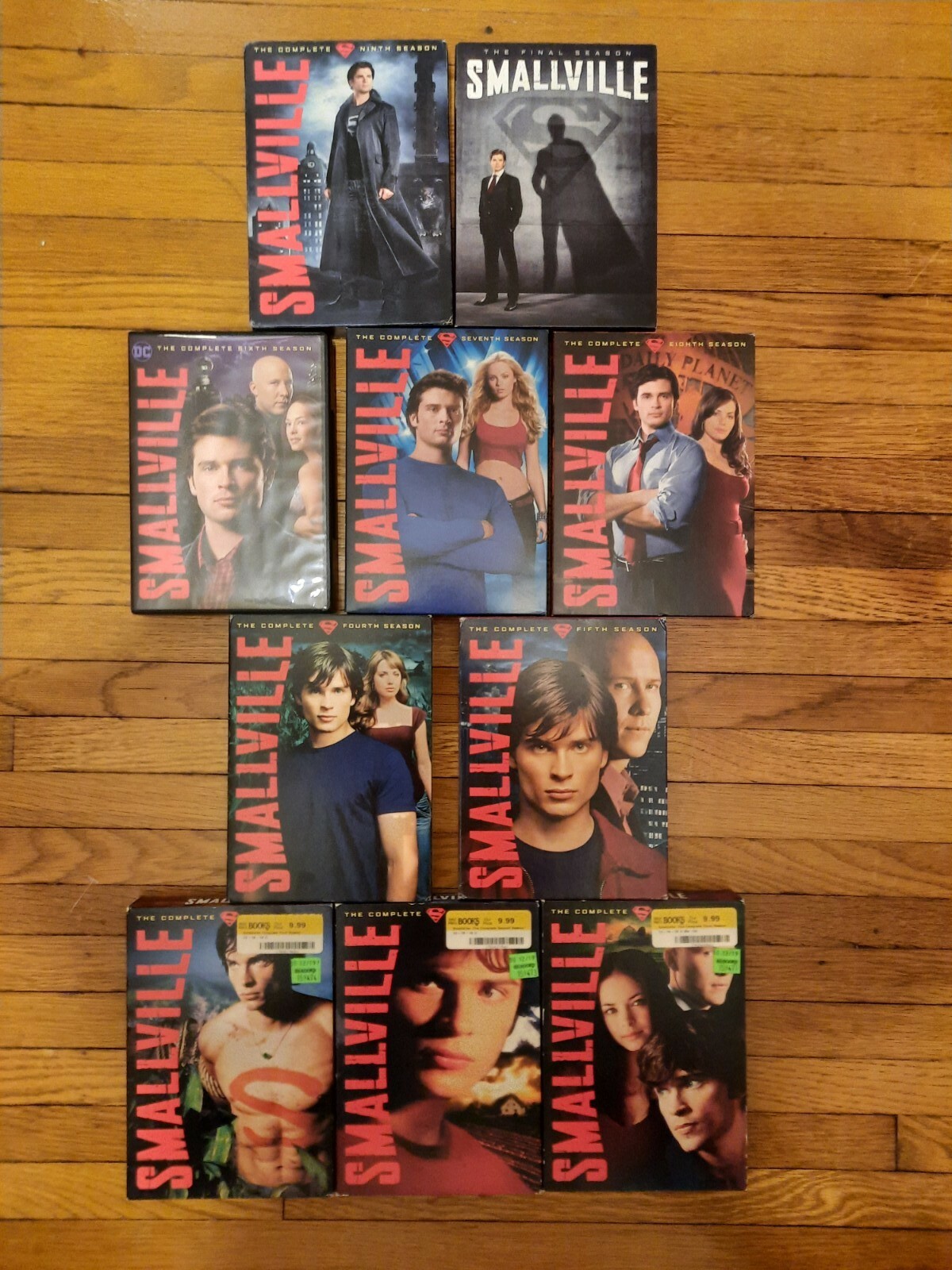 未開封】ヤングスーパーマンSMALLVILLE BOX コンプリート94枚 Amazon