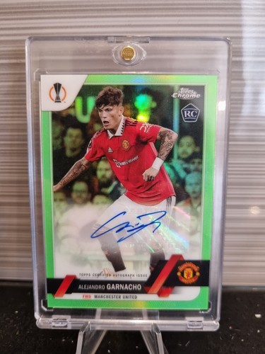 その他 2023 Topps Chrome Garnacho RC Auto Amazon.com: 2022-23 Topps Chrome UEFA Club Competitions #50