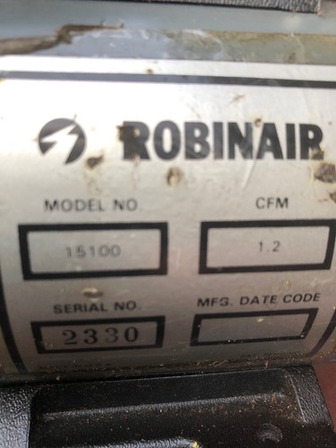 Volvo Of Lisle >> Robinair 15100 High Auto Ac Air Conditioning Vacuum Pump ... Volvo Of Lisle >> Robinair 15100 High Auto Ac Air Conditioning Vacuum Pump ...