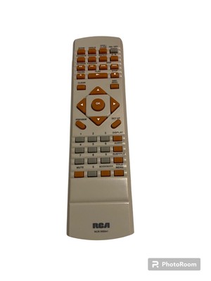 RCA RCR195DA1 DVD Remote Control DRC247N, DRC257, DRC245NTV, DRC257N Orange