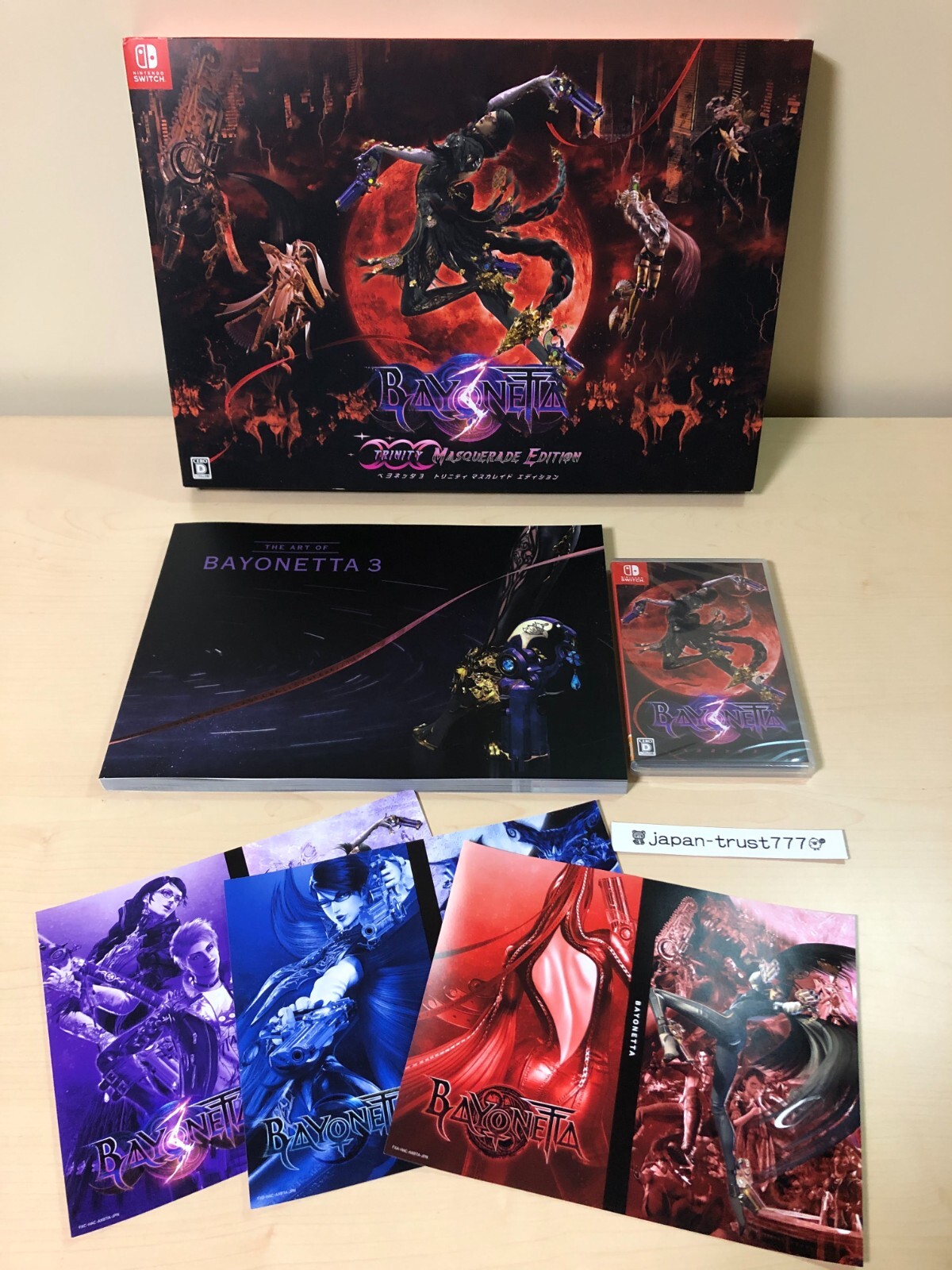 Bayonetta 3 Trinity Masquerade Edition 2022 Limited Nintendo