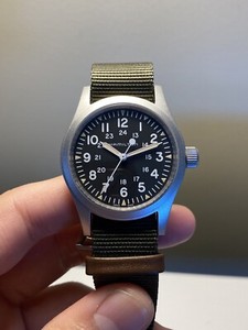 men's hamilton khaki field mechanical watch h69439931