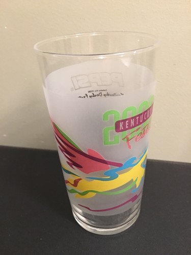 2000 Kentucky KY Derby Festival Mint Julep Glass Churchill Downs