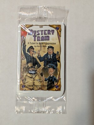 Mystery Train - A Ticket to Ride Expansion 2004 Promo Pack Rare Factory Sealed