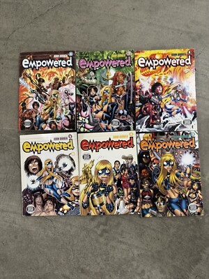 EMPOWERED, Vol. 3-8  Adam Warren, LOT of 6 , English Manga Good Condition