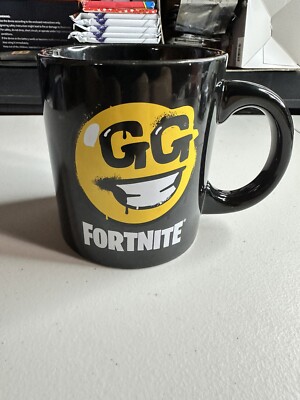 Spencer's Fortnite GG Epic Games Coffee Cup Hot Chocolate Mug Large Black
