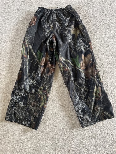 Mad Dog Gear Camouflage Hunting Pants Waterproof Snap Cuff Youth Size Large