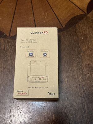 Vgate vLinker FD Plus OBD2 Adapter Bluetooth BLE Scanner for iOS & Android