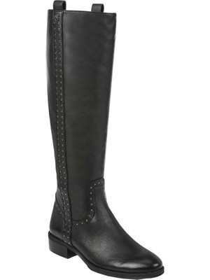 

SAM EDELMAN Женские черные кожаные сапоги Prina с миндалевидным носком на блочном каблуке 7,5 м, Черный, G0562L2