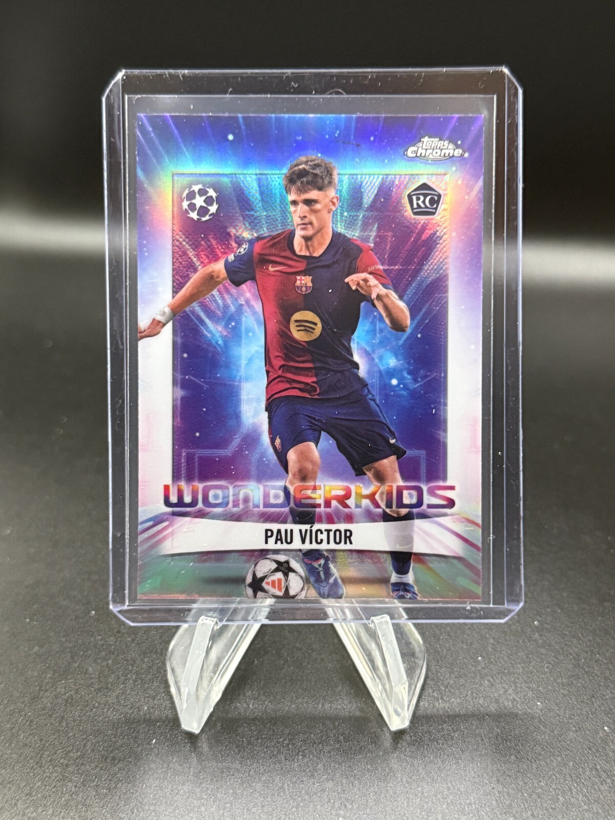 2024-25 Topps Chrome UEFA Pau Victor RC Wonderkids #WK-6 | eBay