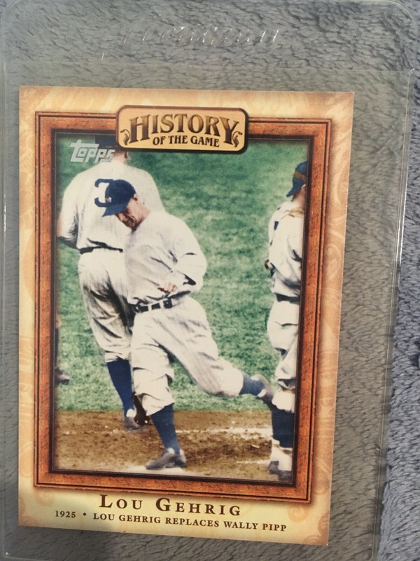 Lou Gehrig Baseball Cards