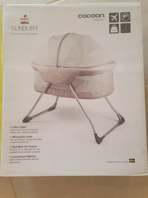 sunbury cocoon bassinet