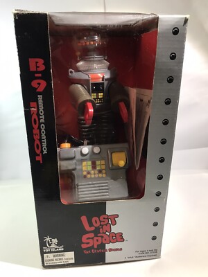 1998 Toy Island Lost in Space Classic Series 10'' B9 Remote with Control Robot