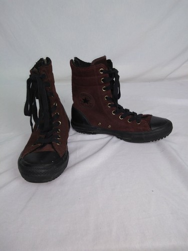 Womens Converse Chuck Taylor All Star Hi Rise Boots Brown 549594C size 8 Womens Converse Chuck Taylor All Star Hi Rise Boots Brown 549594C size 8