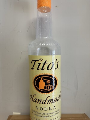 GIANT 3FT Tito's Vodka Blow Up Display Bottle