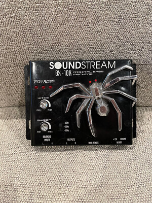 SOUND STREAM BX-10X DIGITAL BASS MACHINE CAR AUDIO MAX BASS CONTROL