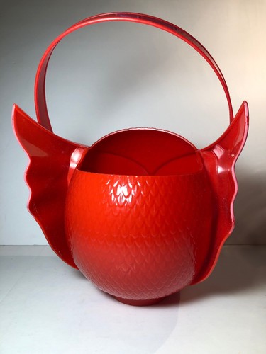 NEW PJ MASKS Owlette HARD PLASTIC TREAT BAG Easter Basket HALLOWEEN TOTE