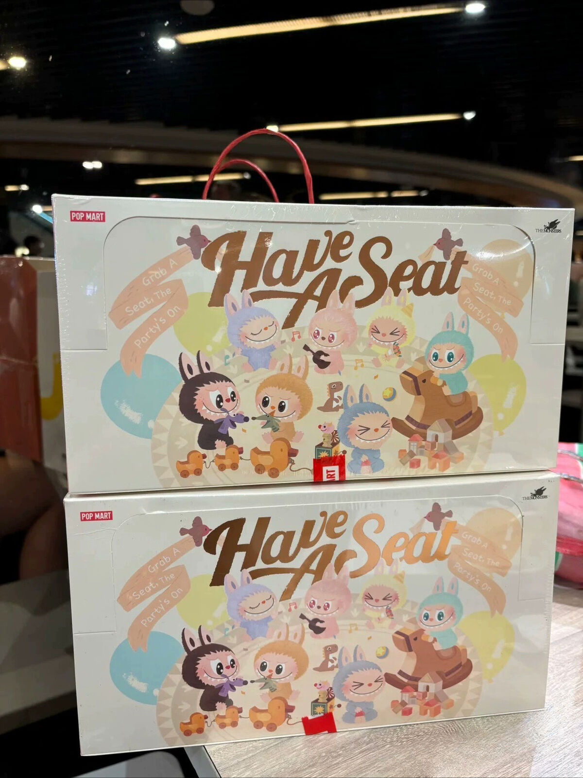 Original Pop Mart The Monsters Have a Seat Vinyl Plush Blind Box Sealed NEW Original Pop Mart The Monsters Have a Seat Vinyl Plush Blind Box Sealed NEW