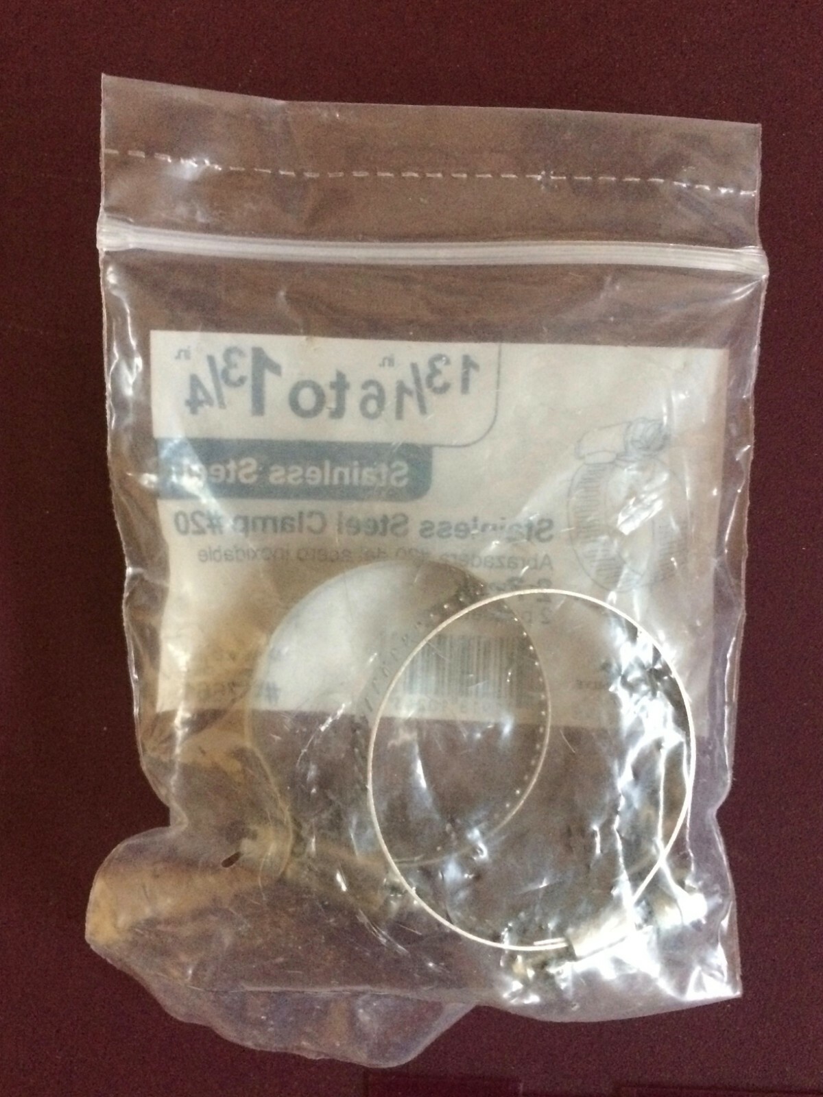 13/16-in-1-3/4-inch Stainless Steel Adjustable Clamps American Valve 2 in pack