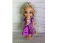 disney tangled glow & style rapunzel toddler doll