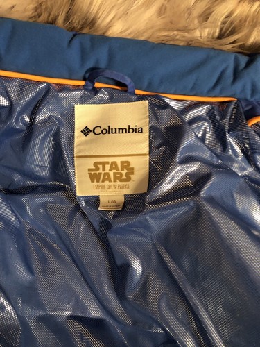 Columbia Star Wars Limited Edition Empire Strikes Back Crew Parka 1/2000 Size L