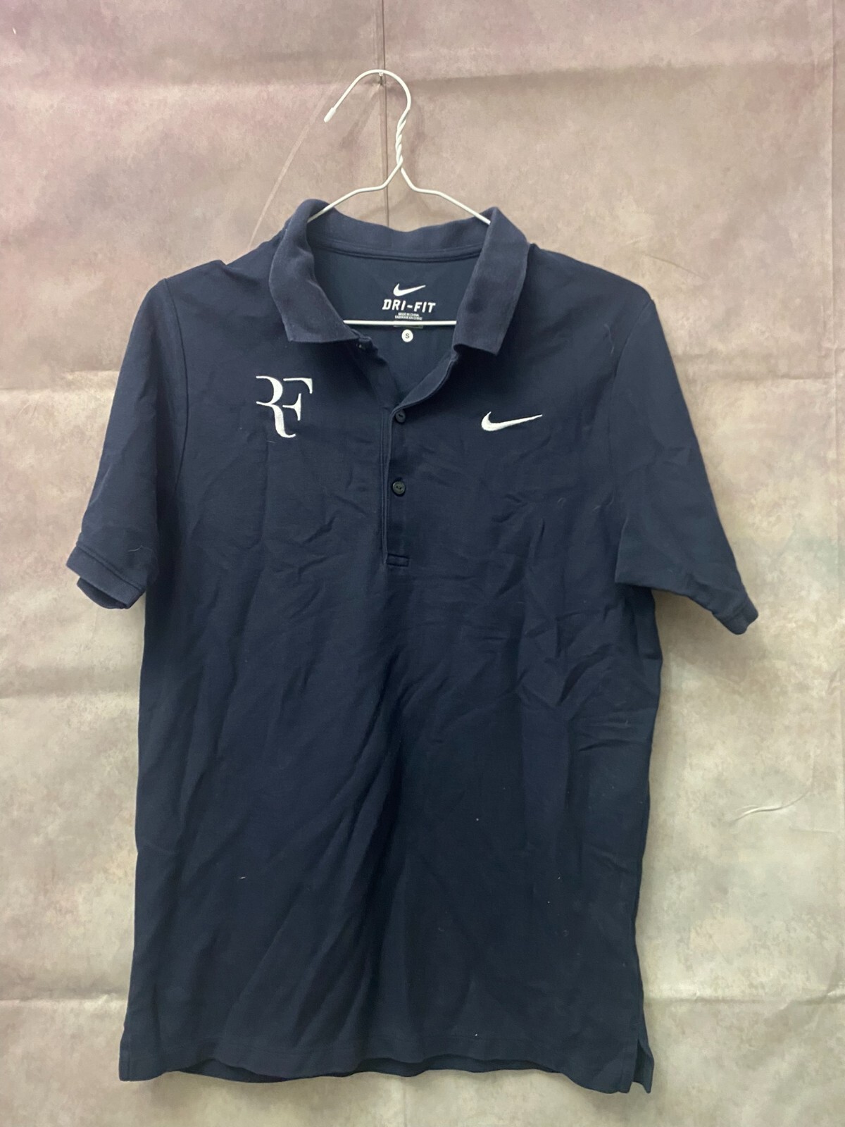 トップス NIKE border design polo shirt size M NIKE 799802 Polo Shirt With Custom Embroidery