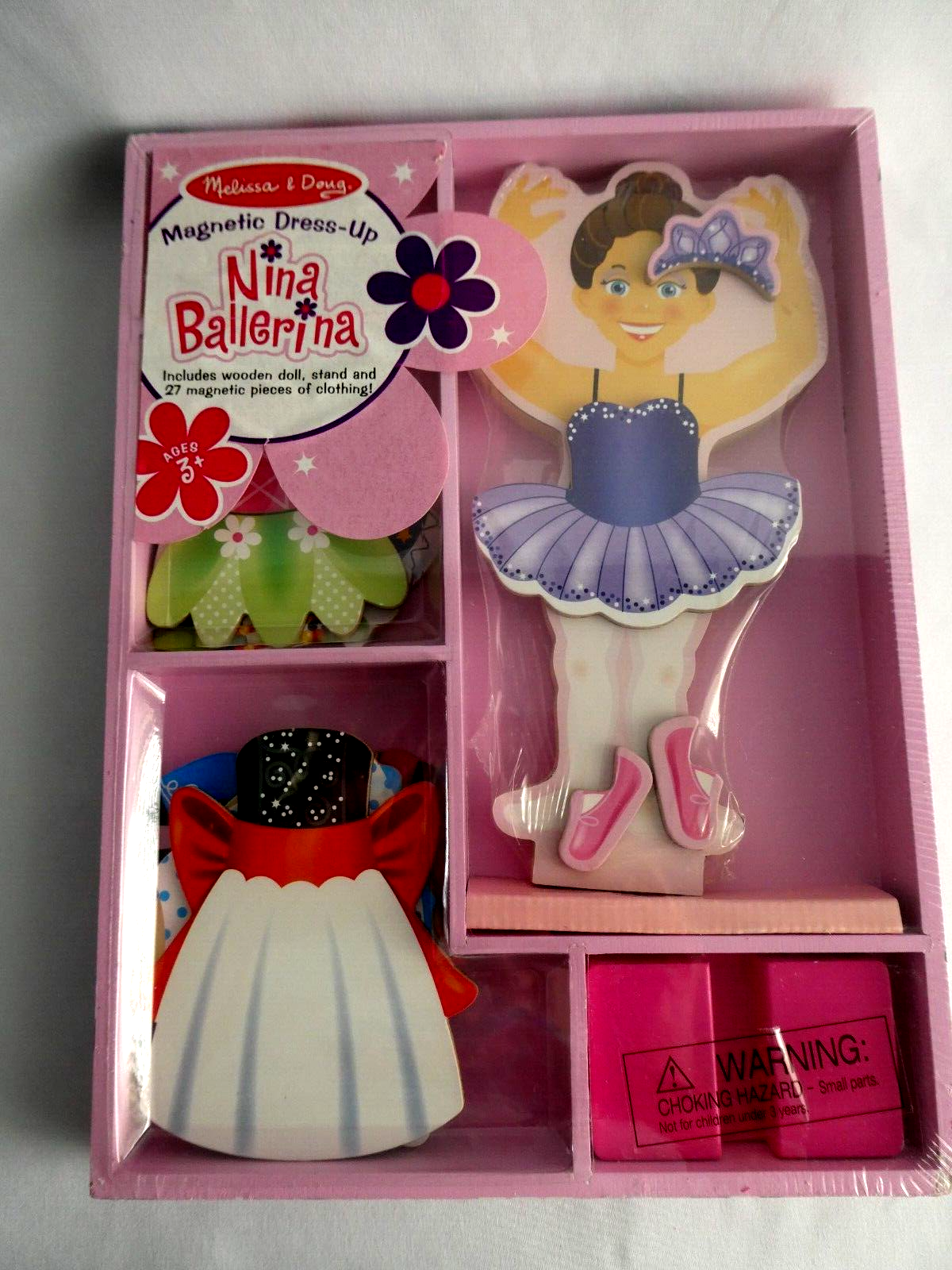 Melissa&amp;Doug(メリッサ&amp;ダグ)着せ替えマグネット ニーナ・バレリーナ3才~ bme6fzu Amazon | Melissa&Doug(メリッサ&ダグ)着せ替えマグネット