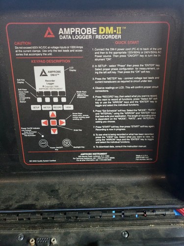 Amprobe DM-II Data Recorder