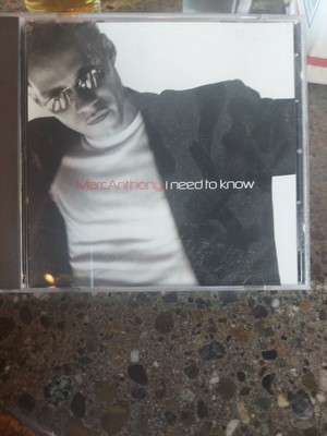 Marc Anthony - I Need to Know (The Remixes) [Single] (CD, Sep-1999, Columbia) 