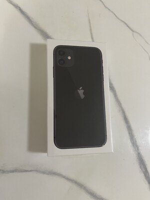 New  iPhone 11- 64GB Black (Metro By T-Mobile)/ Sealed