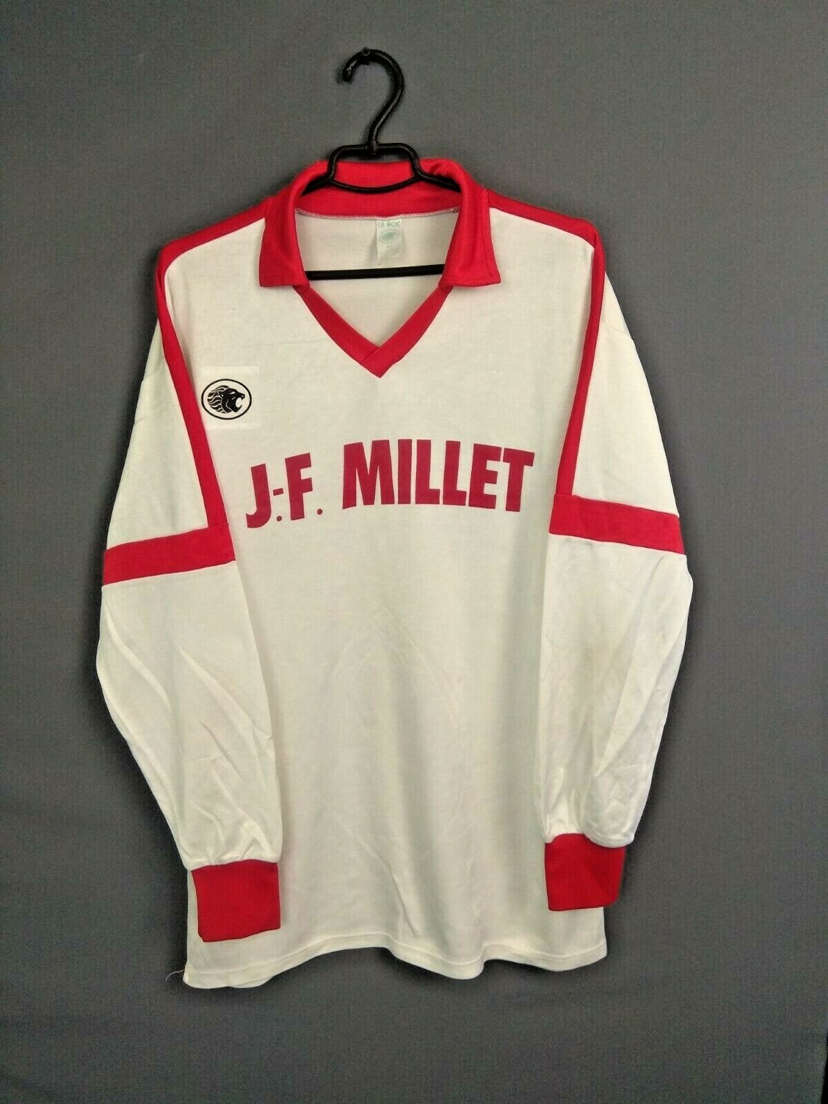 J.F. Millet Jersey L Shirt Vintage Retro Le Roc Long Sleeve