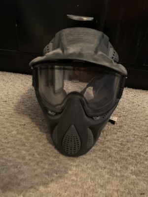 Download Goggles Masks Full Face Airsoft Mask PSD Mockup Templates