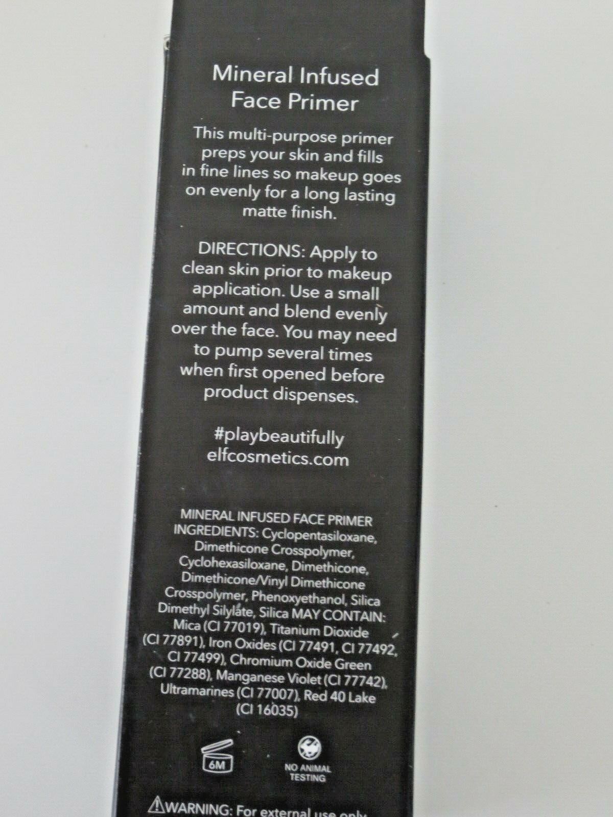 E.L.F. Mineral Infused Face primer