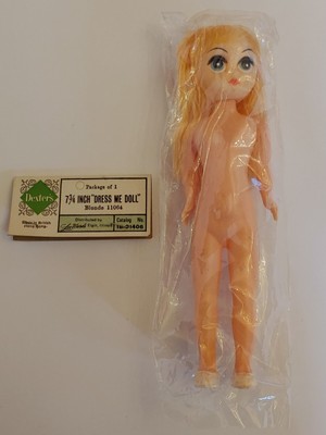 Vintage 60s Susie Sad Eyes Doll CLONE Blonde Dress Me Doll Lee Wards NRFP NIP