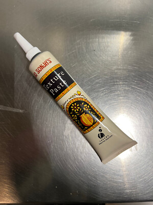 Jo Sonja's Texture Paste Tube, 2.5 oz. BLACK