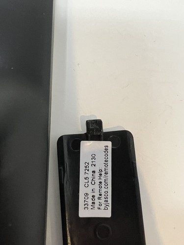 GE Universal Remote Control 33709 for Samsung, Vizio, LG, Sony, TCL, Apple TV +
