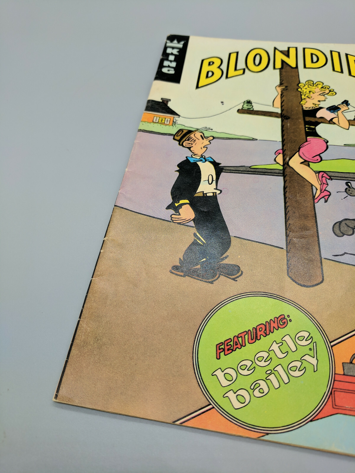 BLONDIE featuring BEETLE BAILEY Comic Book by KING, Free Shipping, 1973 Vintage