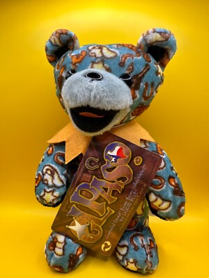 GRATEFUL DEAD BEAN BEAR - BY LIQUID BLUE - ''EL PASO'' BEAR - NWT - RARE