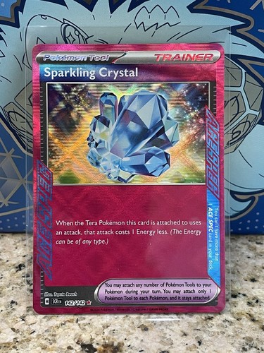 スポーン　SPAWN　顔付きクラウン Sparkling Crystal - 142/142 - Ace Rare NM-Mint Pokemon SV07