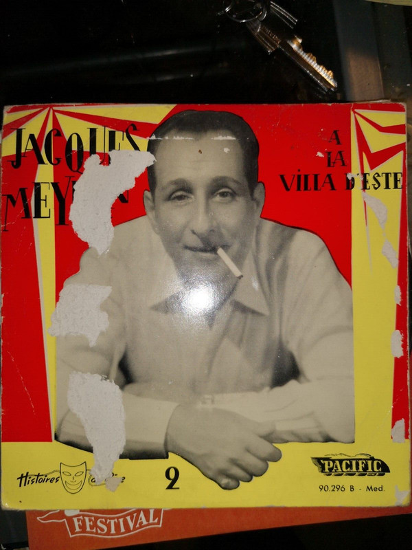 Disque Vinyle 45 Tours Jacques Meyan