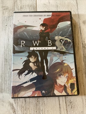 RWBY: VOL. 3 NEW DVD Sealed Free Shipping Ruby Rose Huntresses Weiss Blake Yang.