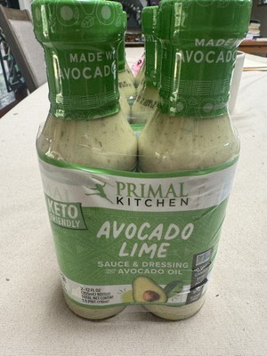 Primal Kitchen Avocado Lime Sauce & Dressing, 12 Ounce (Pack of 8)