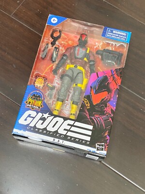 GI JOE CLASSIFIED PYTHON PATROL COBRA BAT TARGET EXCLUSIVE 6  ACTION FIGURE #41