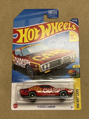 Hot Wheel '71 Dodge Charger 109/250 HW Art Cars 5/10 | eBay