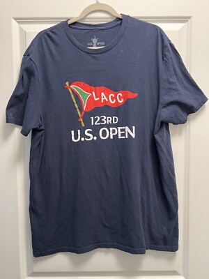 123rd US Open at L.A. Country Club (LACC) 2023 Men's Size X-Large T-Shirt H9